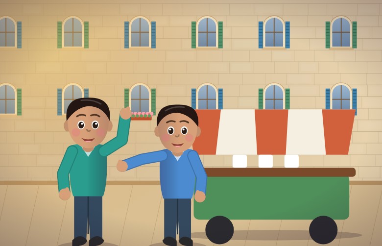 Story 18, The Coffee Cart