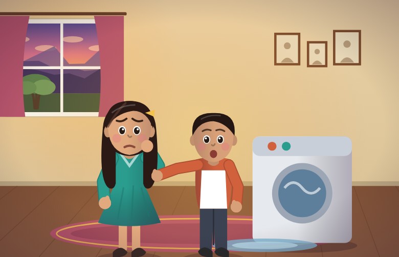 Story 24, The Broken Washing Machine